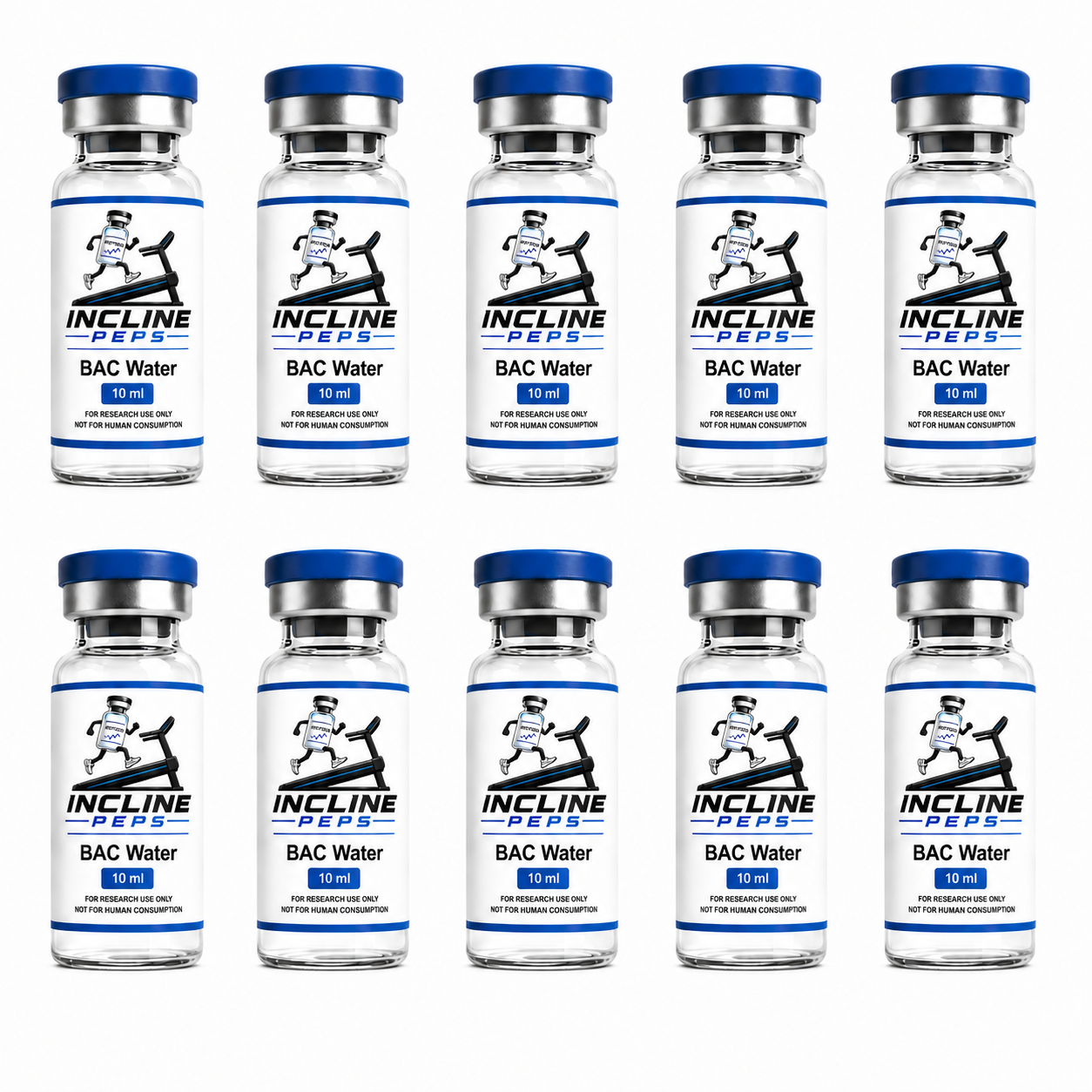 BAC Water x 10 Vials